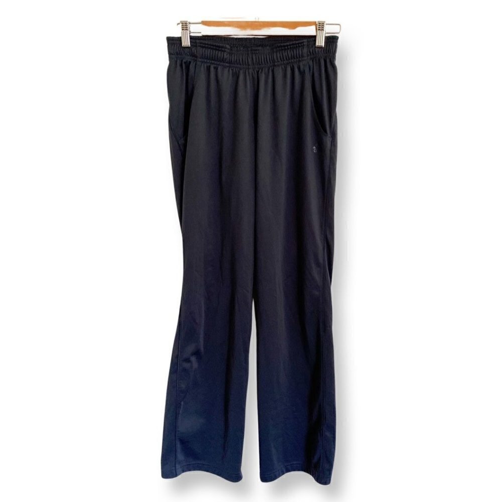 Adidas Men’s Climalite 3-Stripe Active/Lounge Pants. Gray/Ink Blue. Size Small